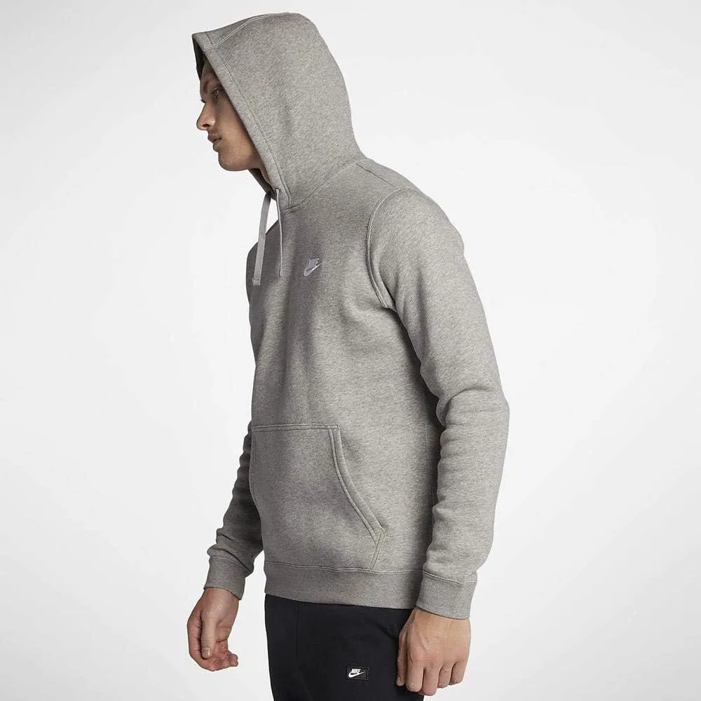 Кроссовки NIKE Men's Pull Over Hoodie, светло-серый/белый — фото 3