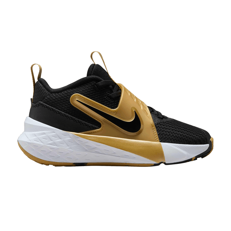 

Кроссовки Team Hustle D12 PS 'Black Metallic Gold', черный