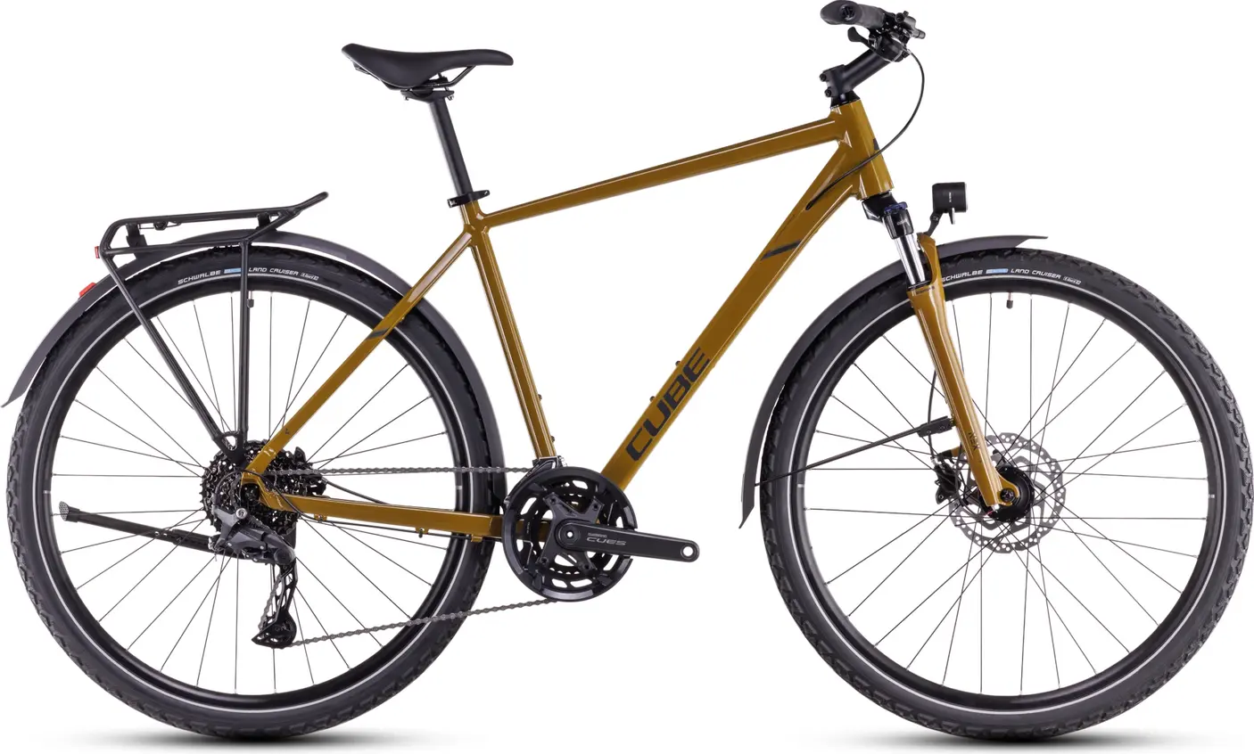 

Трекинговый велосипед Cube nature pro allroad (2026) - trekkingrad - willowgreen´n´black