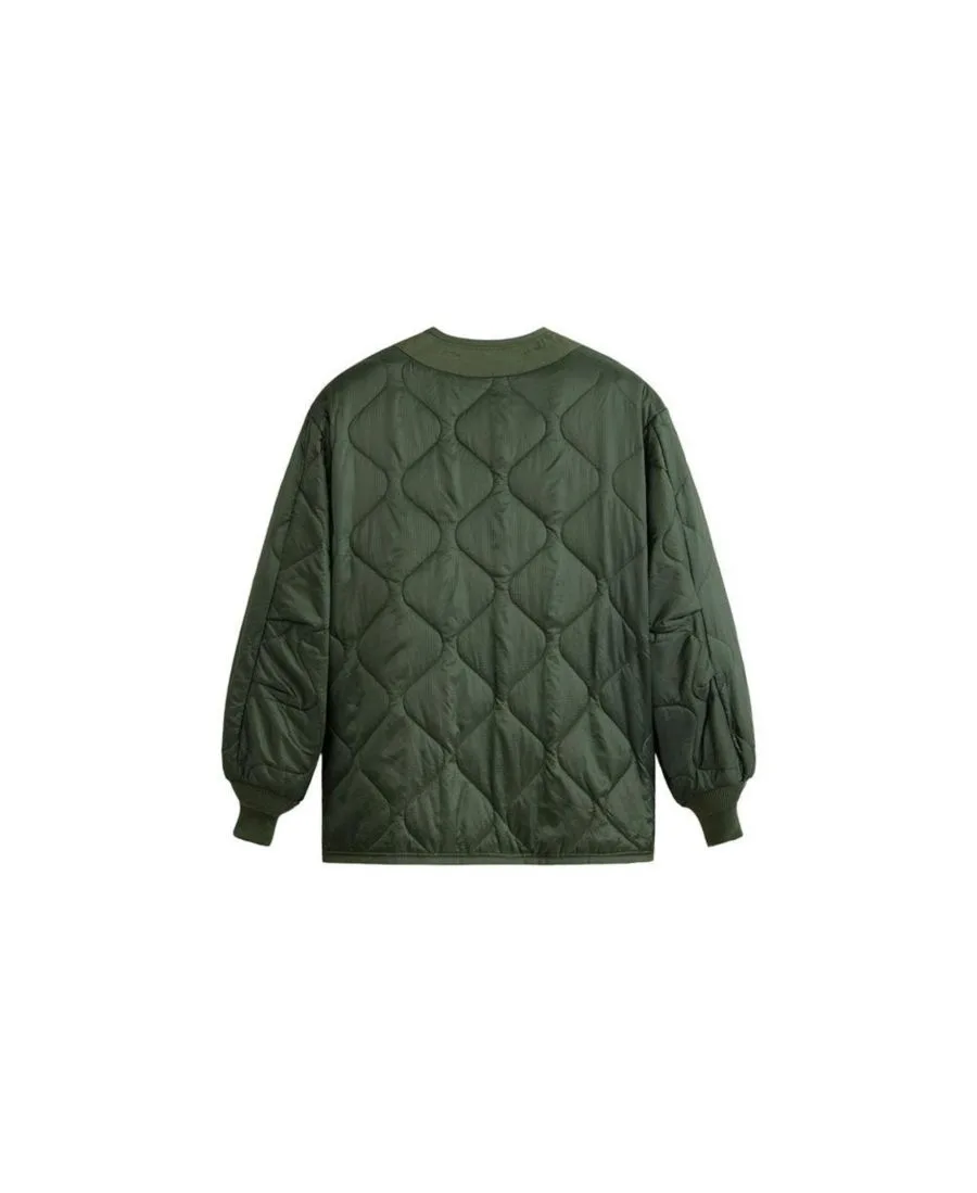 Детский и подростковый Als/92 Liner Alpha Industries, оливковый — фото 2