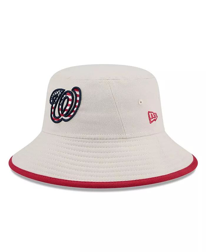 

Мужская шляпа цвета хаки Washington Nationals 2024 Четвертого июля New Era