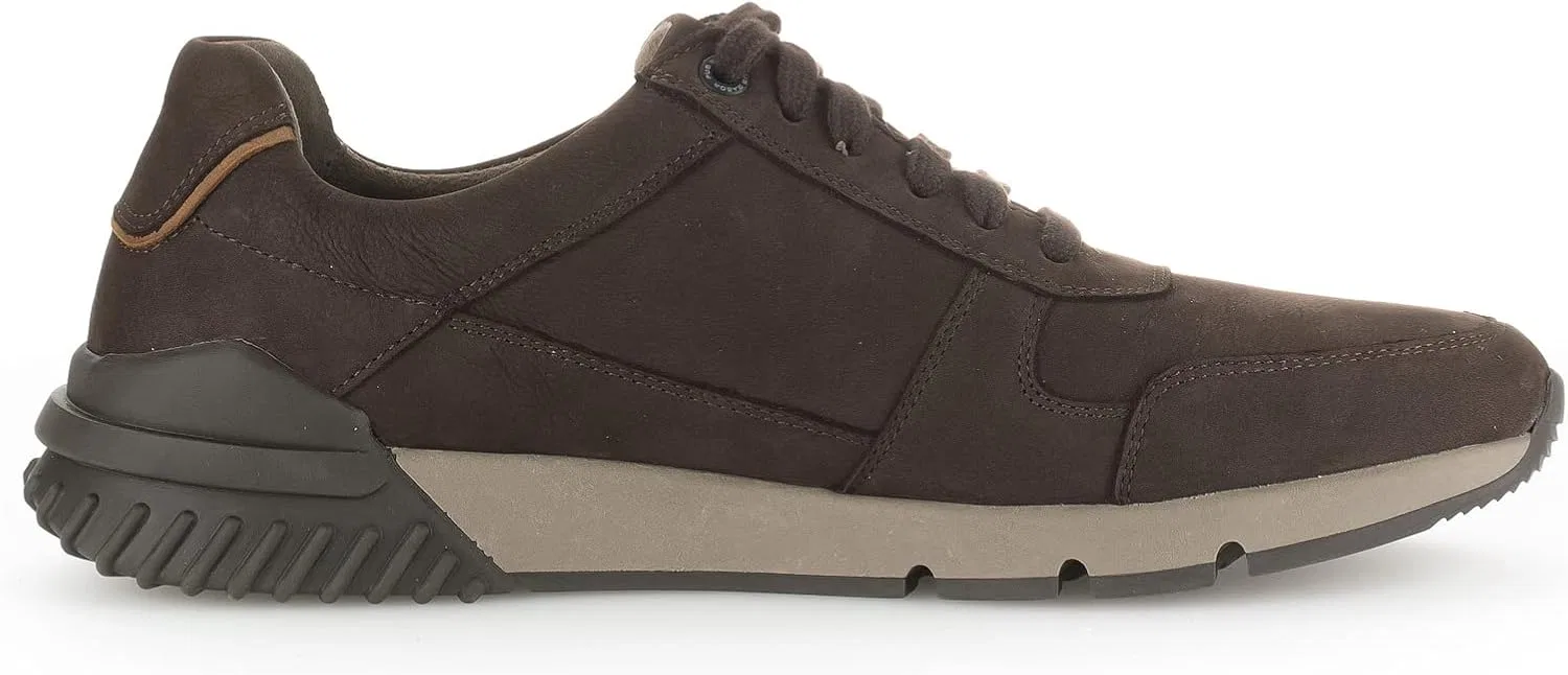 Мужские низкие кроссовки Pius Gabor, низкие туфли, сменная стелька, подошва Superflex, Mocha Brown — фото 4