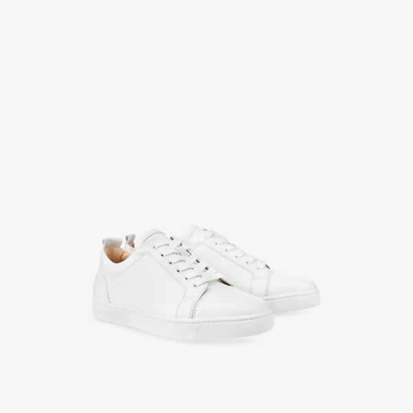Детские кроссовки Christian Louboutin кожаные низкие, белый — фото 2