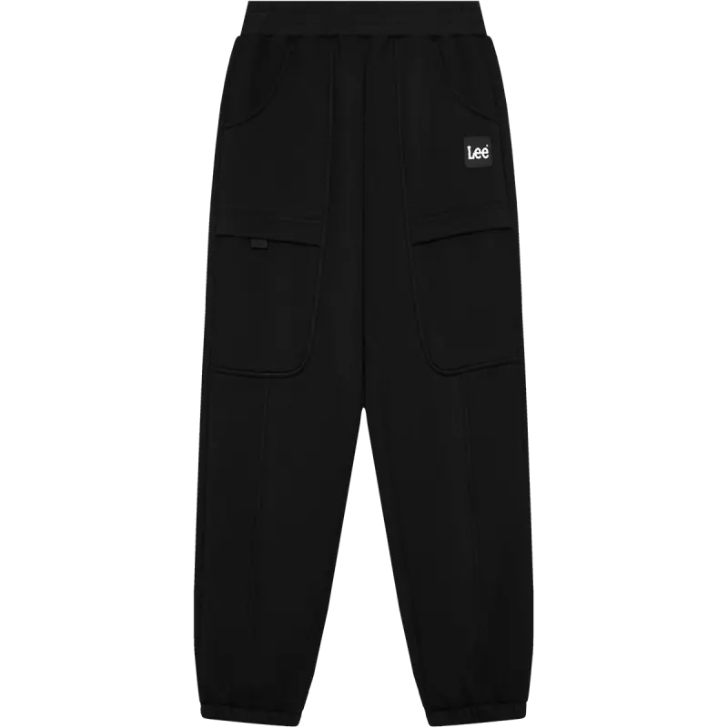 

Детские вязаные спортивные штаны Lee, черный