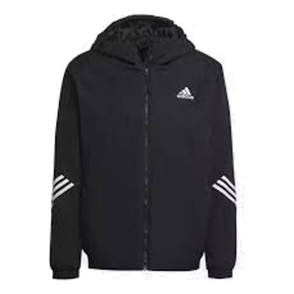 

Куртка обратно к спортивной куртке с капюшоном Adidas, черный