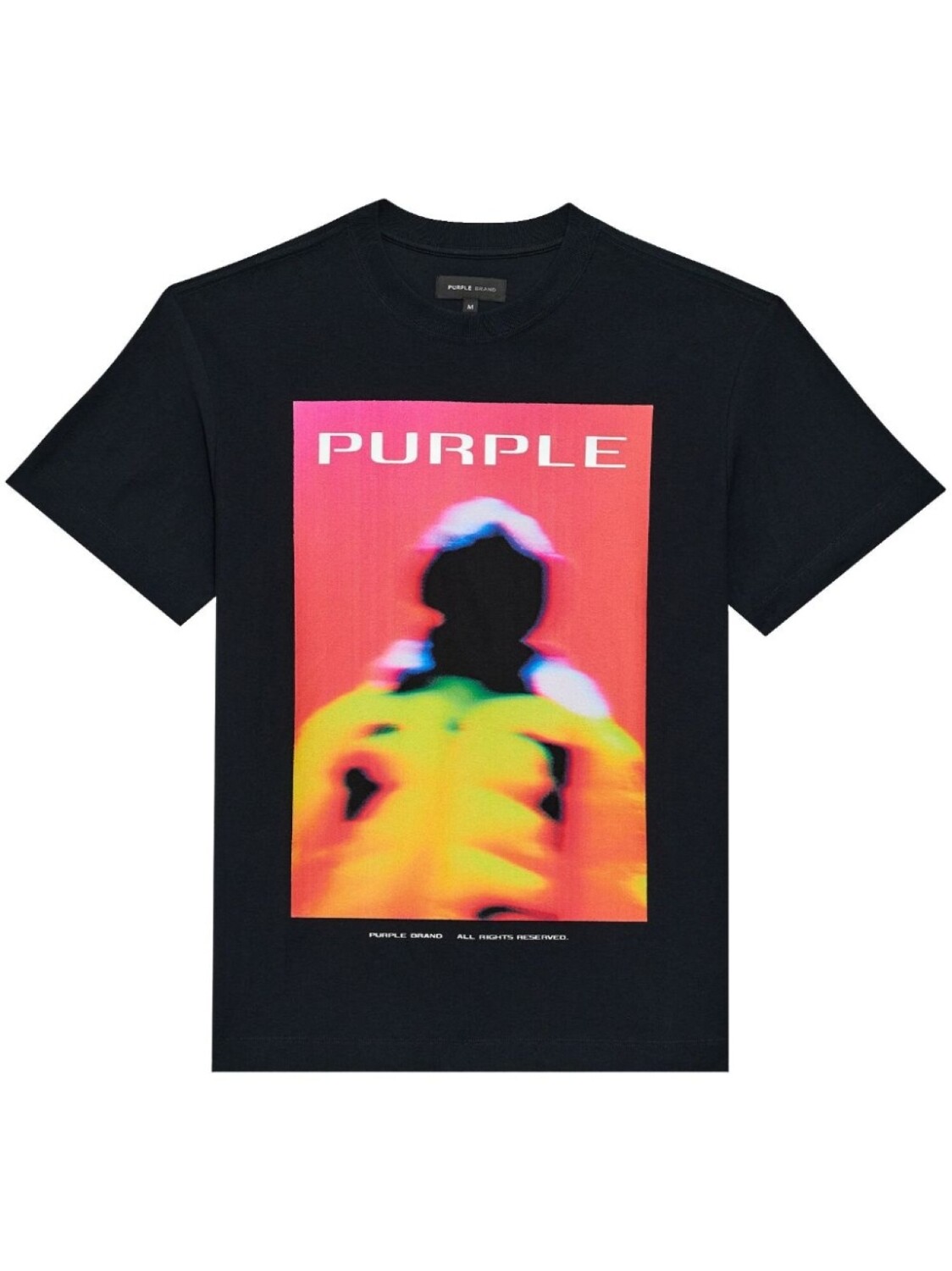 

Purple Brand футболка с фотопринтом, черный