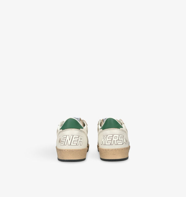 Низкие кожаные кроссовки Ball star 10788 Golden Goose, мультиколор — фото 4