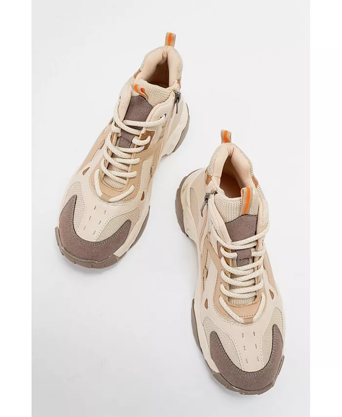 Кроссовки Lowel Prologue Shoes, коричневый/бежевый — фото 4