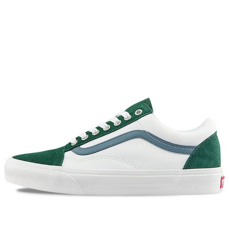 

Кеды Vans Old Skool Low Tops Casual Skateboarding Shoes Unisex White Green, зеленый