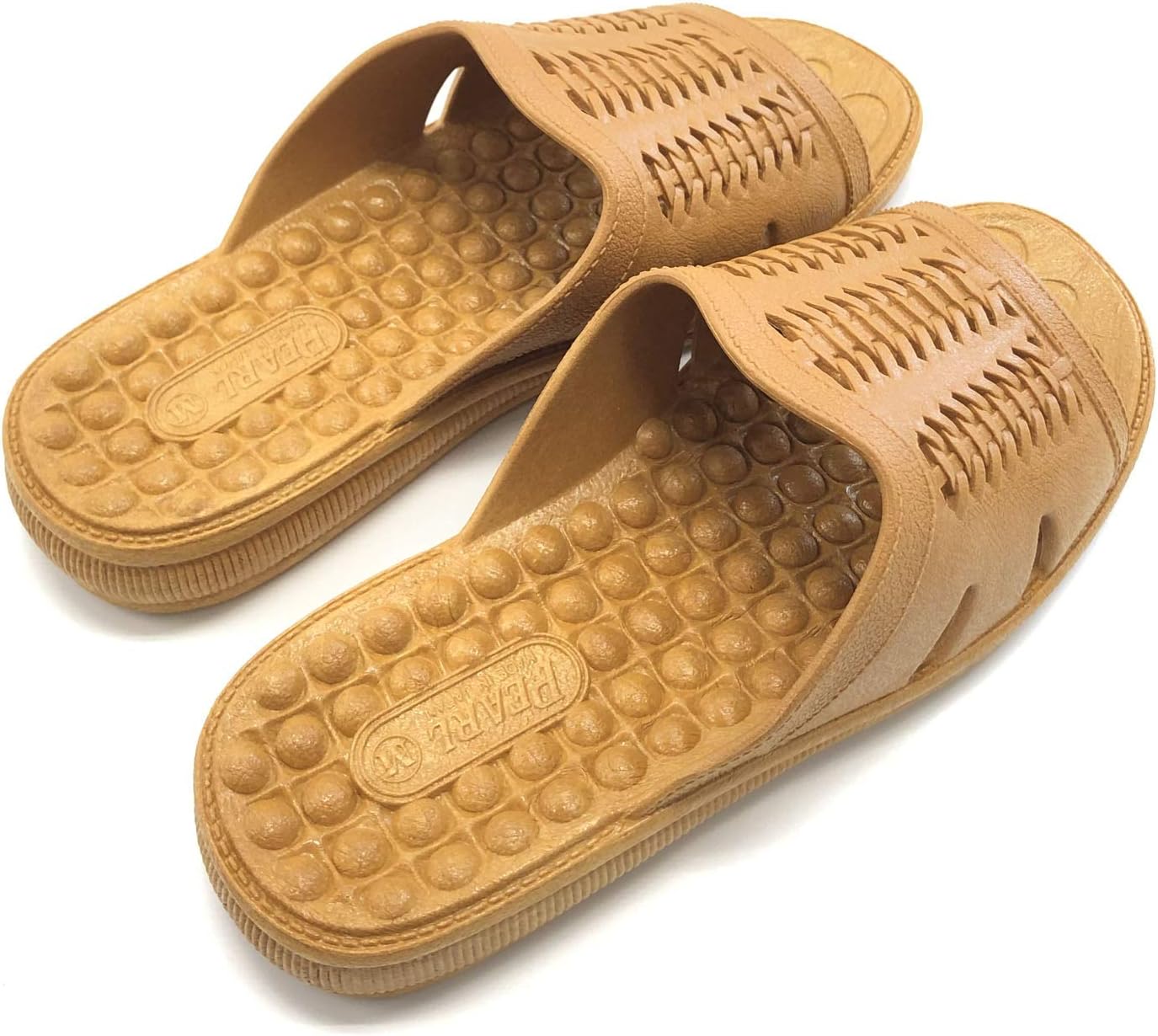 Мужские тапочки Nippon Slippers, коричневый — фото 4