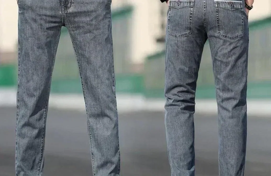 Джинсы свободные Straight Leg, Blue — фото 3
