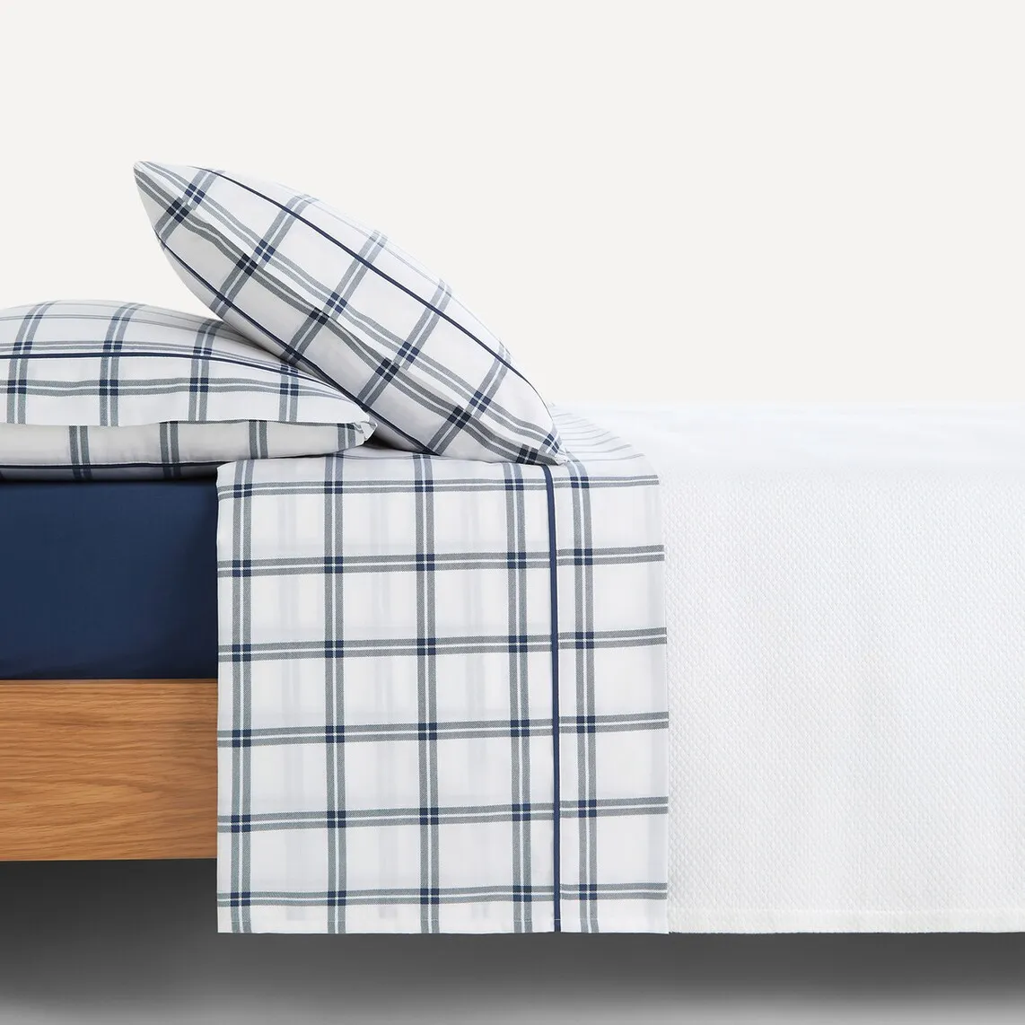 

Комплект постельного белья Oxford Basics El Corte Inglés, синий