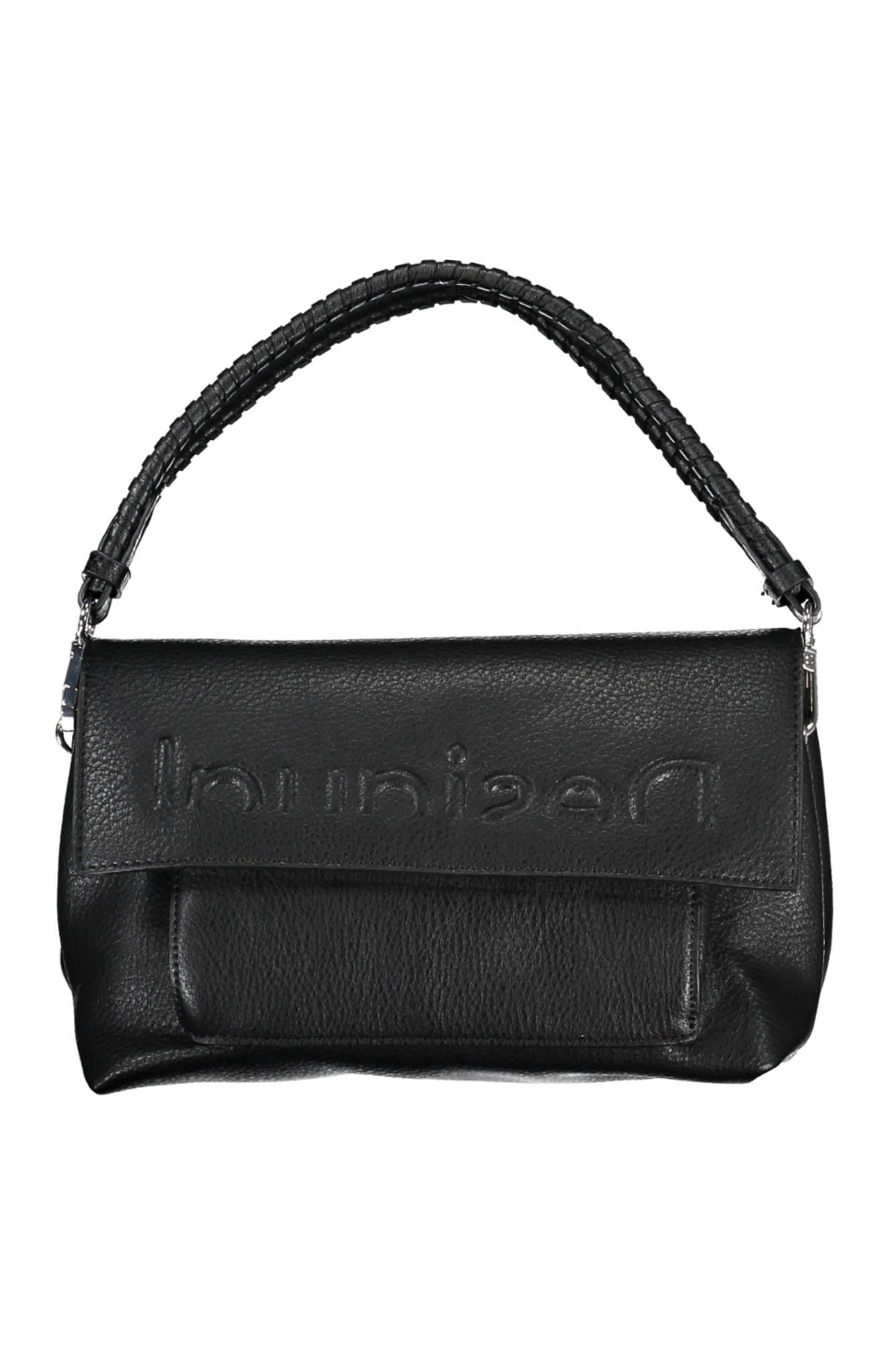 

Черная женская сумка из полиуретана Desigual