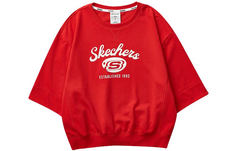 

Футболка женская красная Skechers