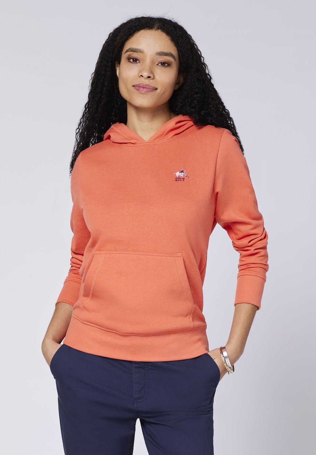 

Толстовка MIT LOGO - Hoodie Polo Sylt, красный