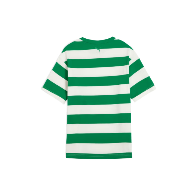 PUMA Футболка Forever SS25 Green White Kids' — фото 3