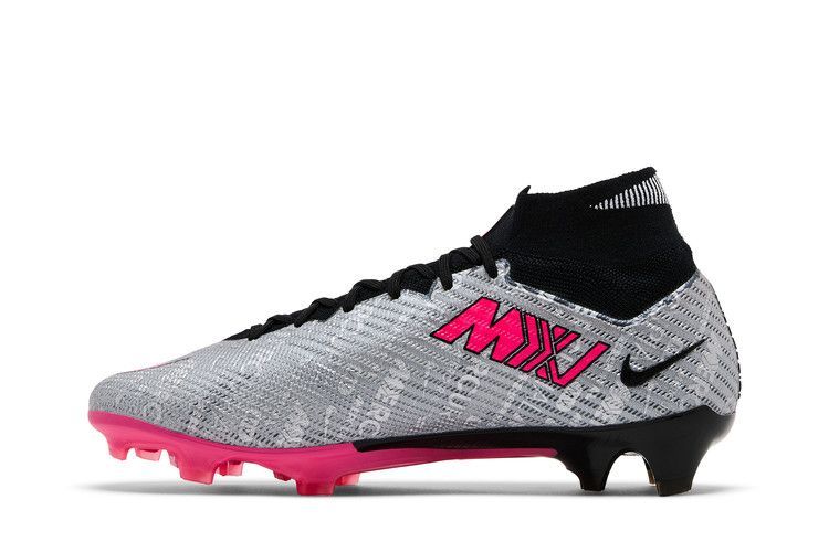 Бутсы Nike Zoom Mercurial Superfly 9 Elite FG '25th Anniversary Pack', серебряный — фото 4