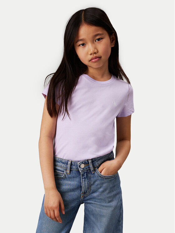 

Набор из 2 футболок приталенного кроя Calvin Klein, мультиколор