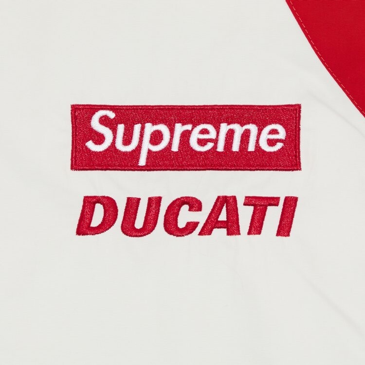Спортивные брюки Supreme x Ducati Track Pant, серый — фото 3