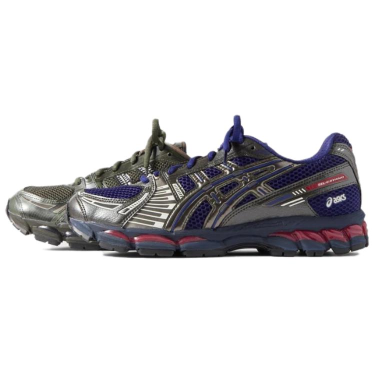 

Marvel Vs. Capcom X Kith X Gel Nimbus 10.1 'Double Box Captain America Vs. Guile' ASICS, Diving синий/Gunсерый(Comic Random Shipment)