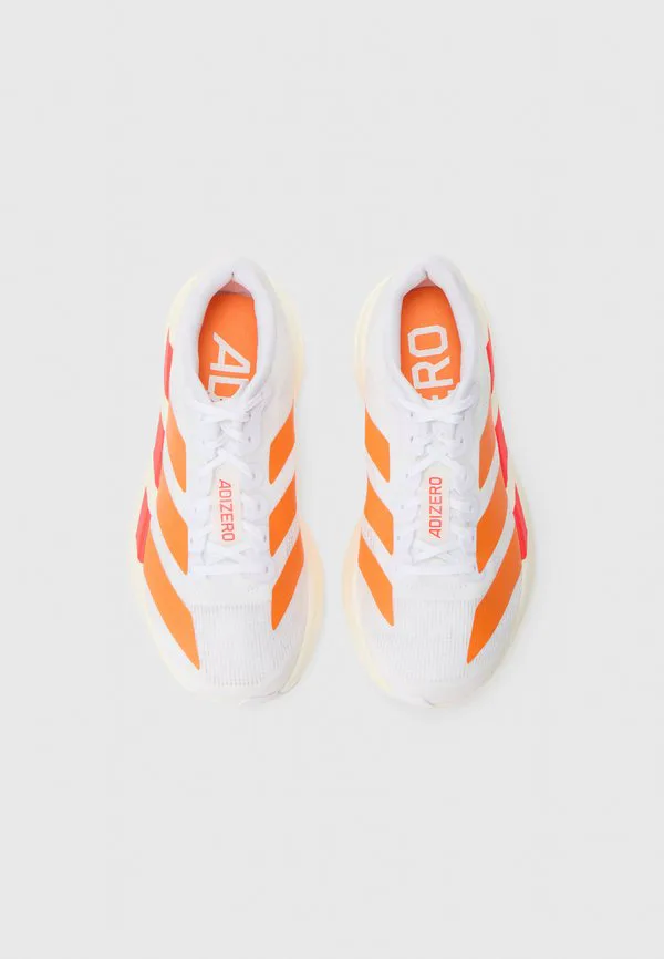 Кроссовки adizero evo унисекс Adidas Performance, White/Pure Orange/Lucid Red — фото 4