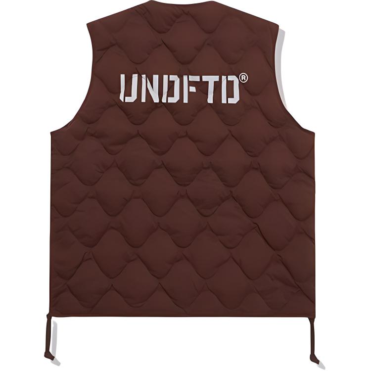 

UNDEFEATED Пуховая жилетка унисекс, Brown