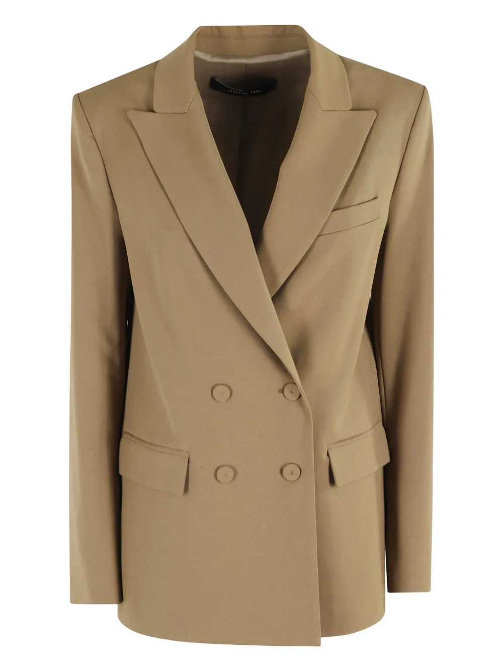 

Двубортный пиджак Federica Tosi, коричневый