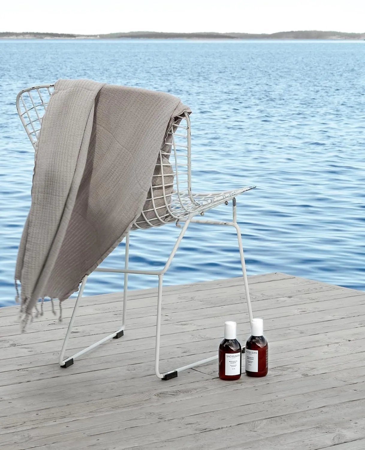 Набор увлажняющего шампуня и кондиционера SACHAJUAN с технологией Ocean Silk и аргановым маслом для глубокого увлажнения, восстановления сухих поврежденных волос и контроля над пушистостью, веганский, без парабенов, набор из 2 шт (250 мл) 248 мл... — фото 3
