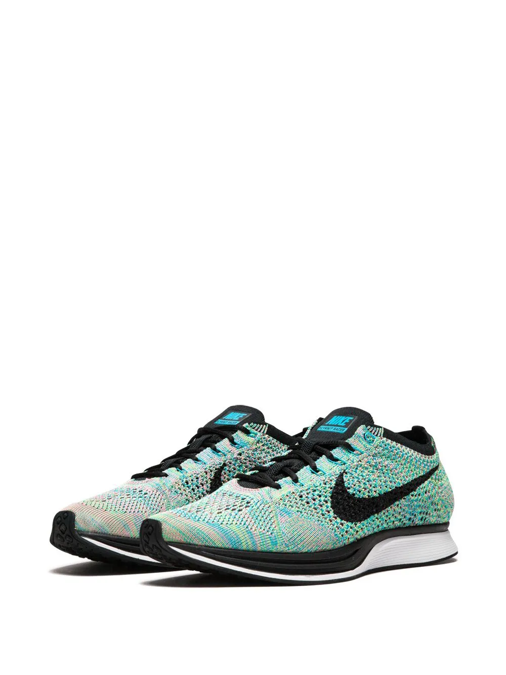 Кроссовки 'Fly-Knit Racer' Nike, зеленый — фото 2