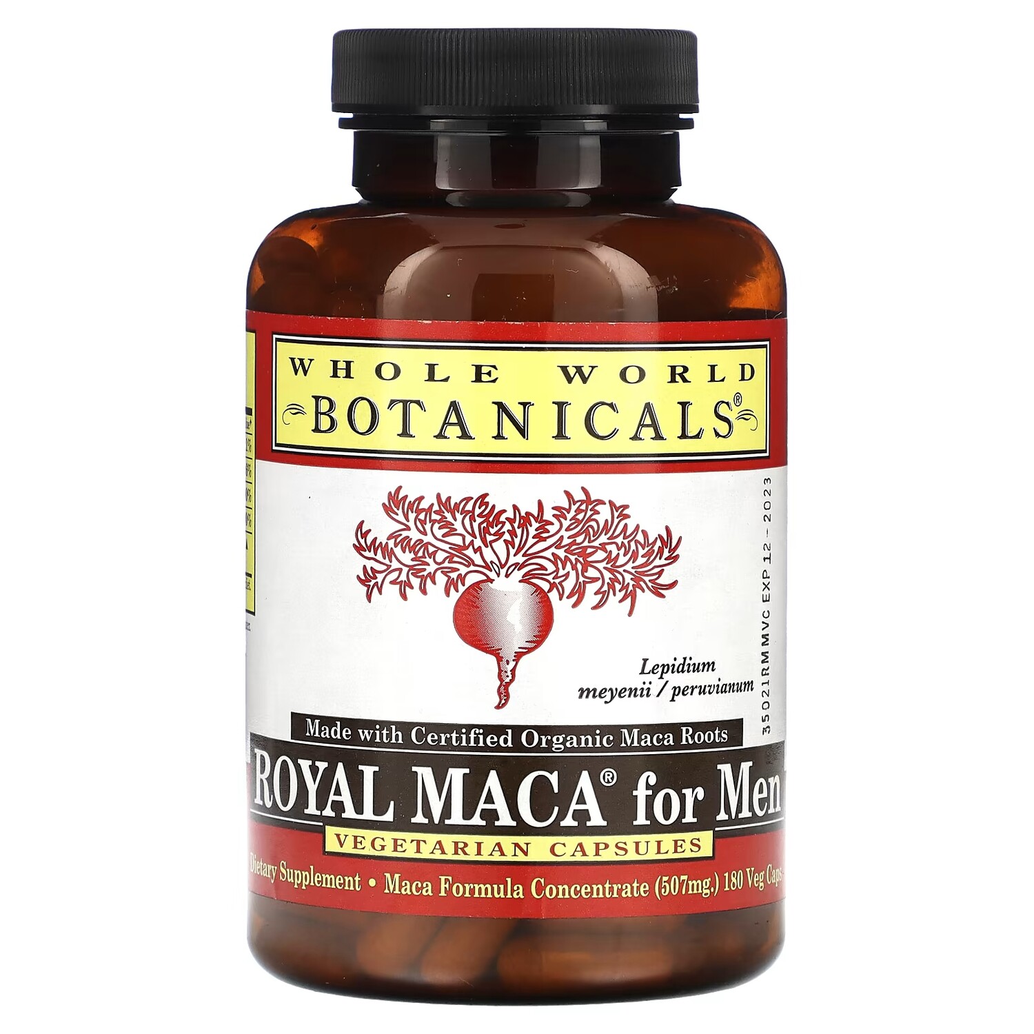 

Maca для мужчин Whole World Botanicals Royal, 507 мг