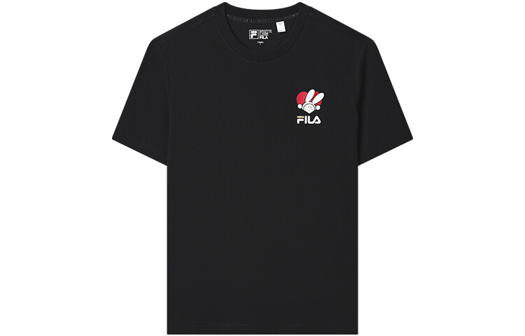 

Футболка CNY X Buer Rabbit унисекс, цвет черный как смоль Fila, черный