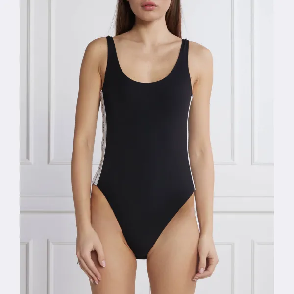 

Тонкое подтянутое боди Guess, черный