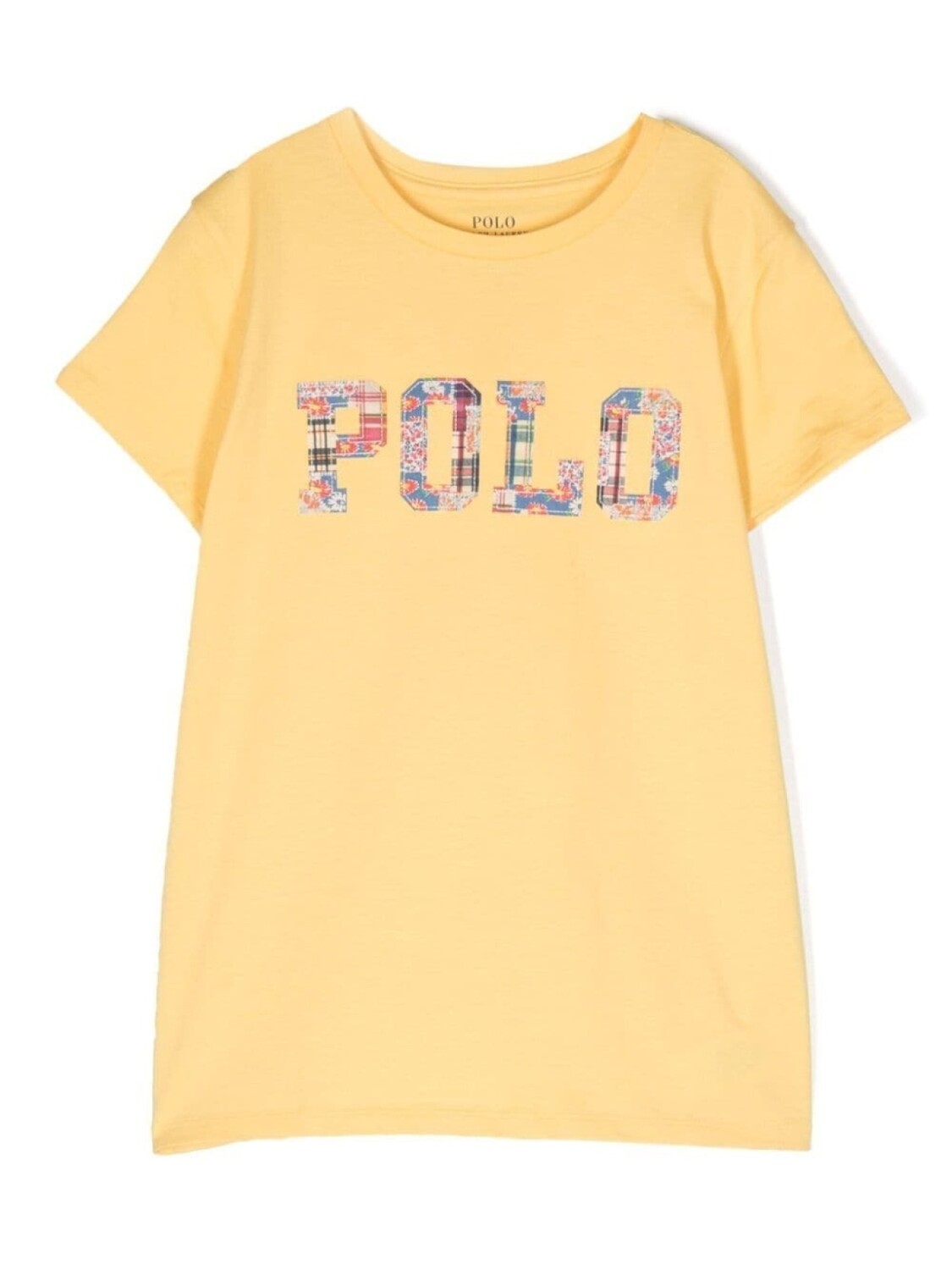 

Ralph Lauren Kids футболка с принтом Polo, желтый