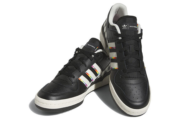 Кроссовки оригиналы гордость rm форум низкие туфли Adidas, черный — фото 3