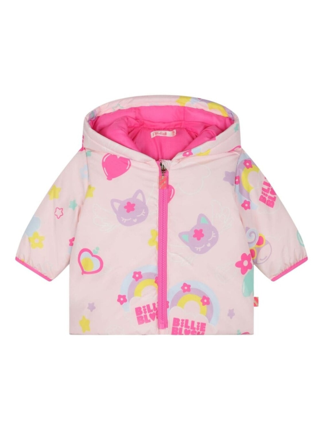 

Billieblush куртка с графическим принтом, розовый