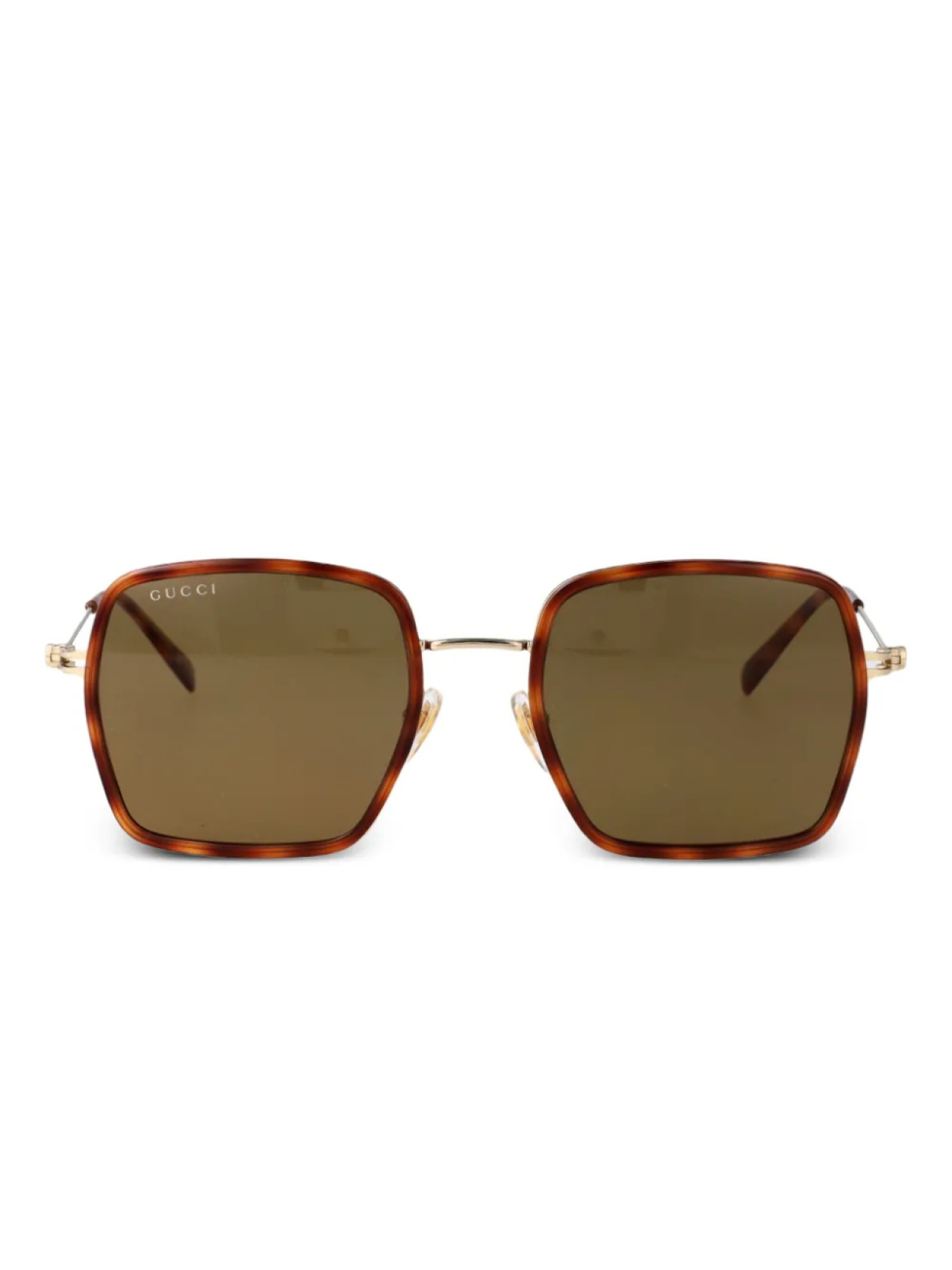 

Gucci Eyewear Interlocking G солнцезащитные очки, коричневый