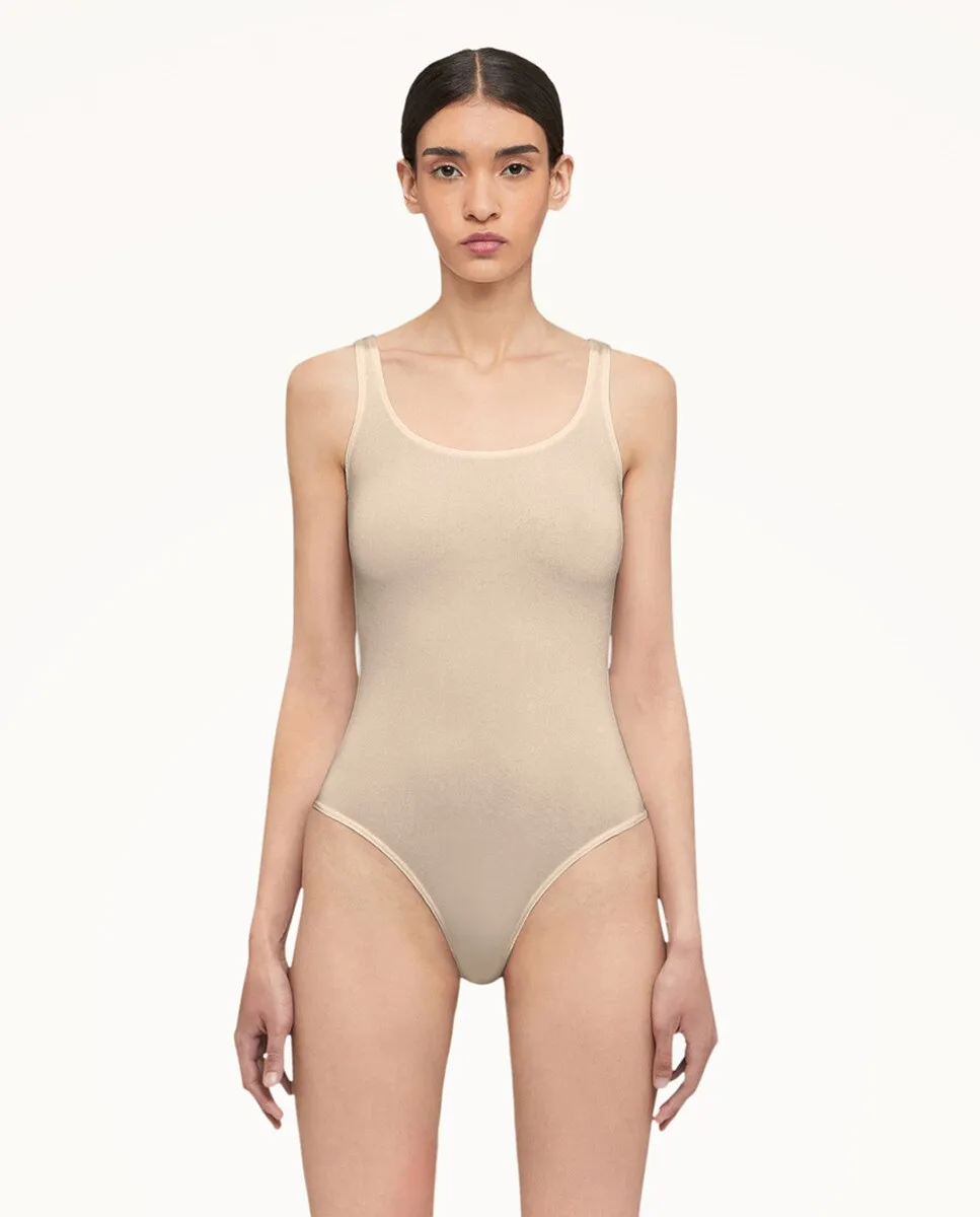 

Боди без рукавов Wolford, коричневый