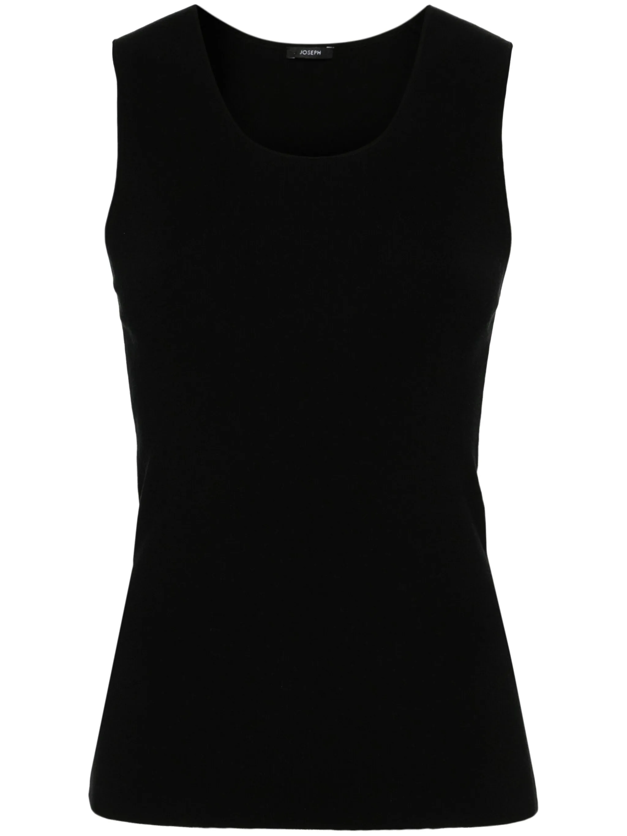 

Топ с U-образным вырезом Joseph, черный
