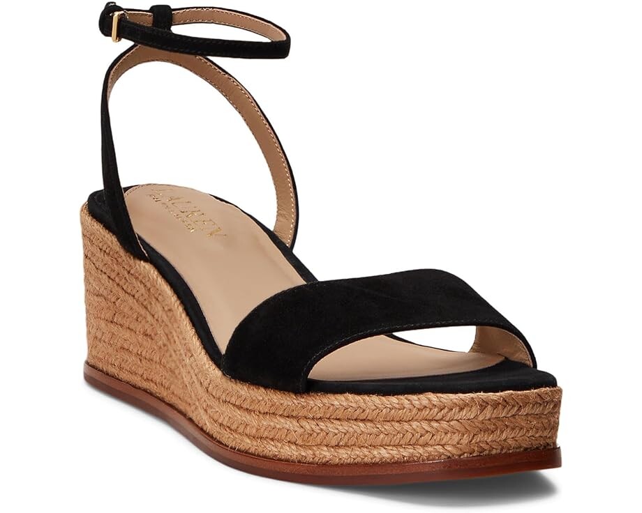 

Эспадрильи LAUREN Ralph Lauren Leona Suede, черный