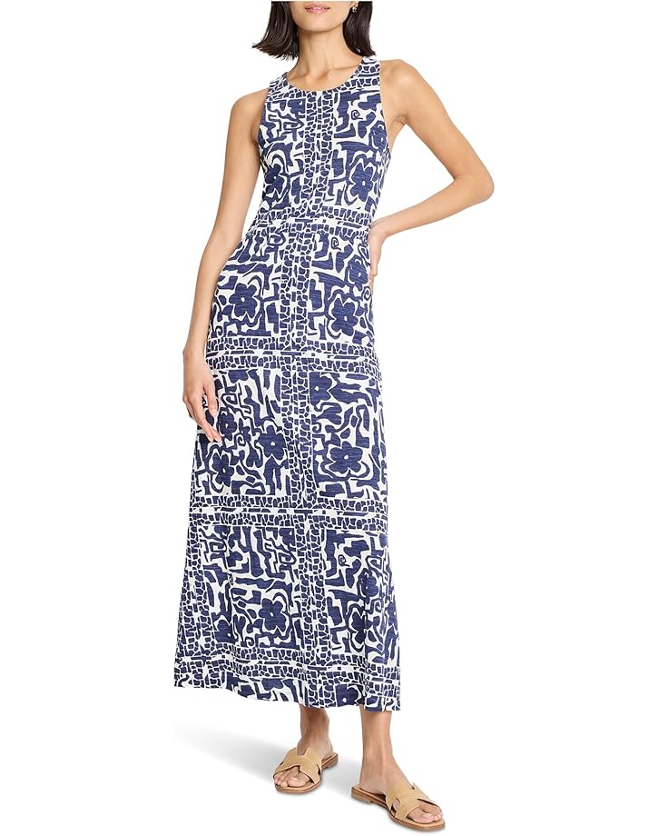 

Платье NIC+ZOE Floret Blues Knit Dress, индиго мульти