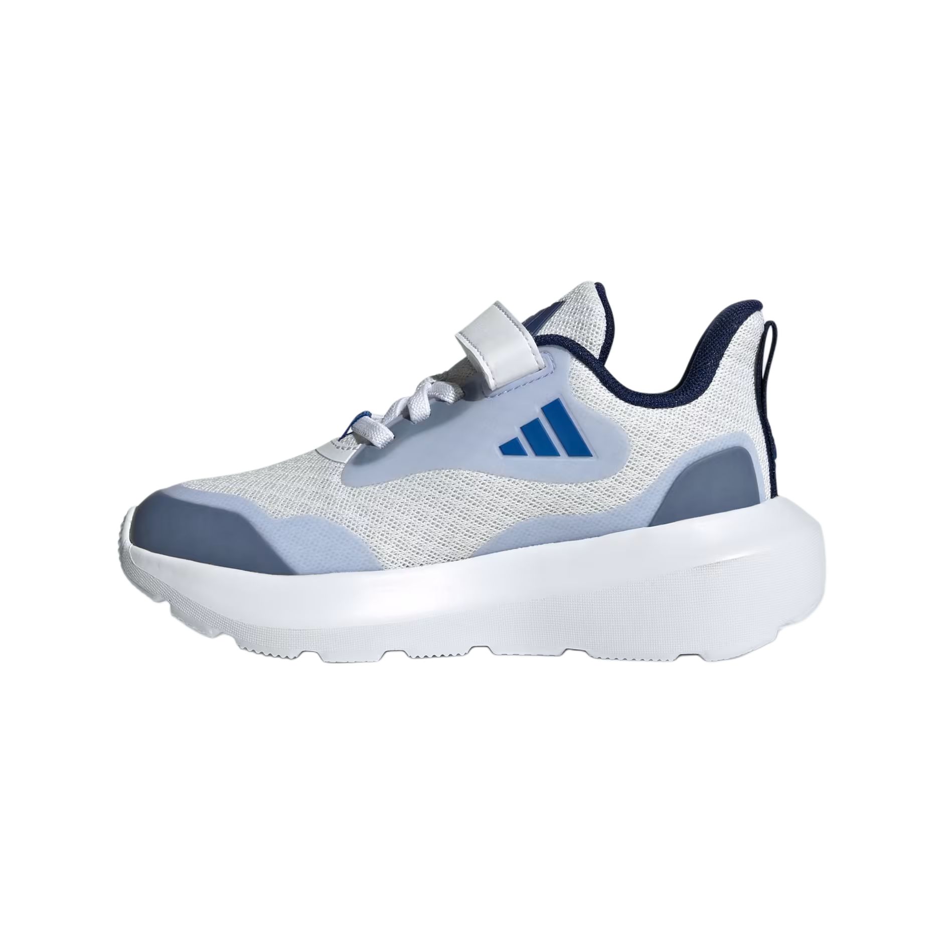 

Кроссовки для бега Fortarun Slip Resistant Low Top для детей Adidas, белый/синий