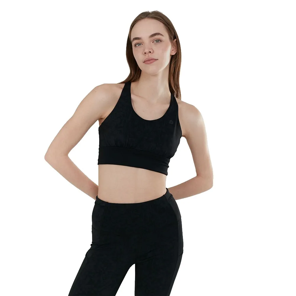 

Спортивный бюстгальтер Fundango Vexx sports bra, черный