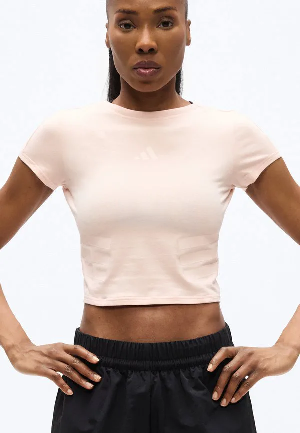 Футболка с принтом Adidas Sportswear, Blush Pink — фото 4