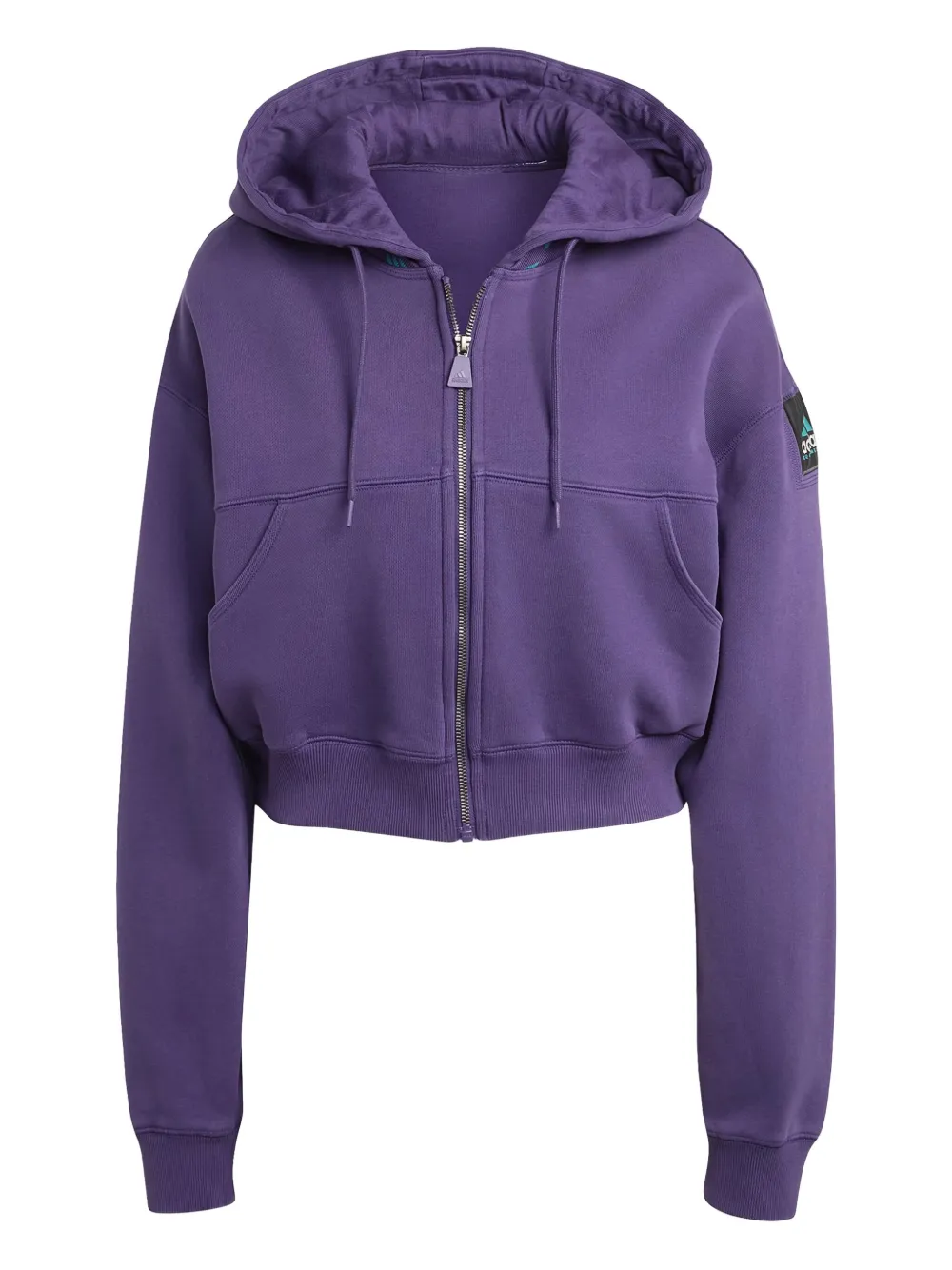 

Толстовка на молнии EQT Adidas, фиолетовый