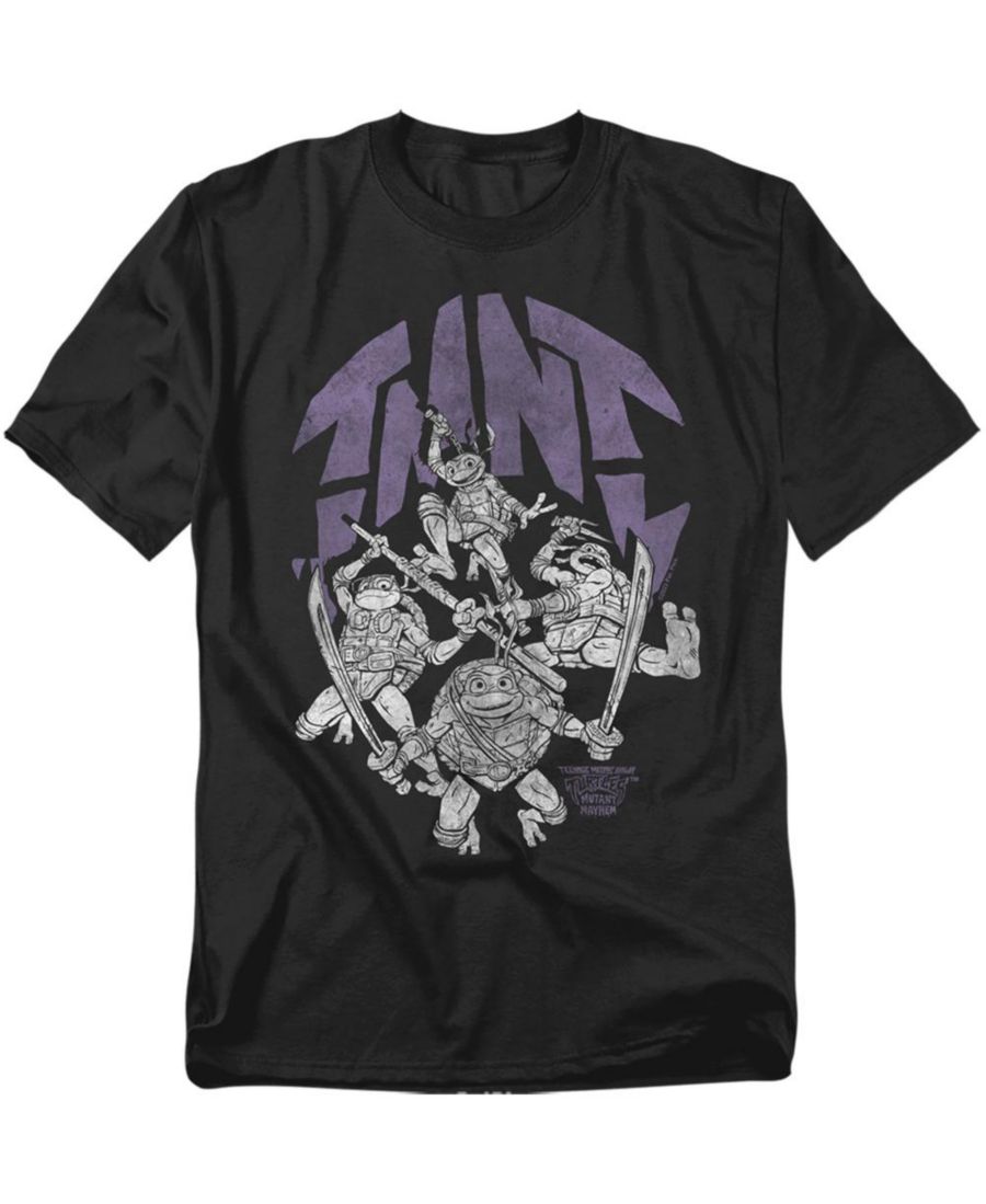 

Мужская футболка TMNT Mutant Mayhem World Tour Logovision, Black, Черный, Мужская футболка TMNT Mutant Mayhem World Tour Logovision, Black