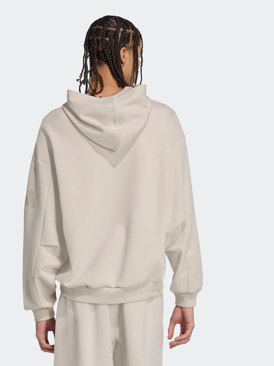 Спортивная толстовка ADIDAS SPORTSWEAR, экрю — фото 3