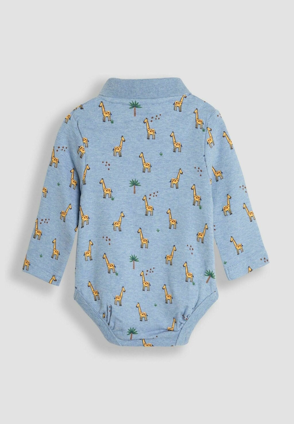 

Рубашка поло GIRAFFE PRINT, REGULAR FIT JoJo Maman Bébé, синий