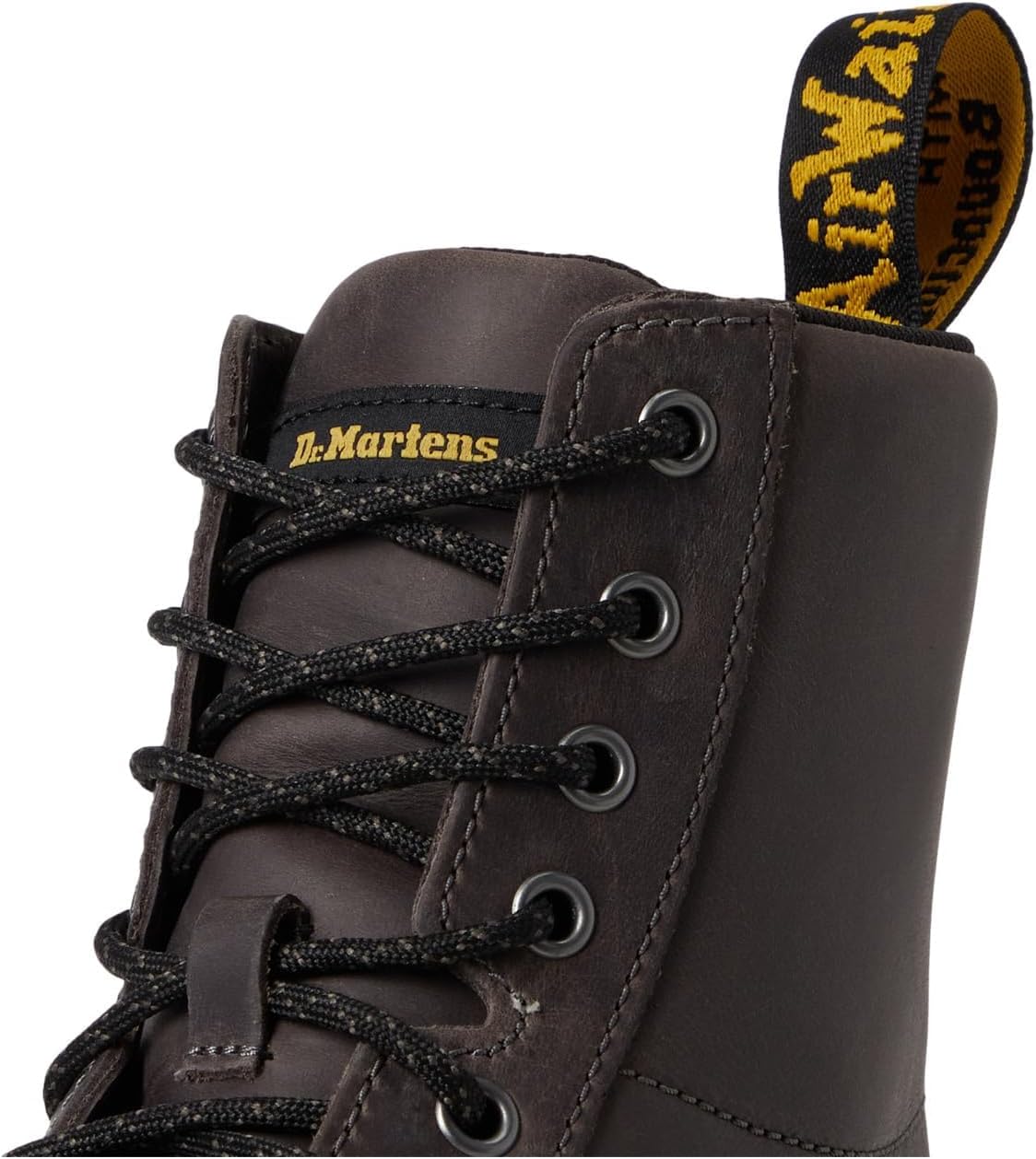 Кожаные ботинки Dr. Martens Combs унисекс для взрослых, Gunmetal — фото 2