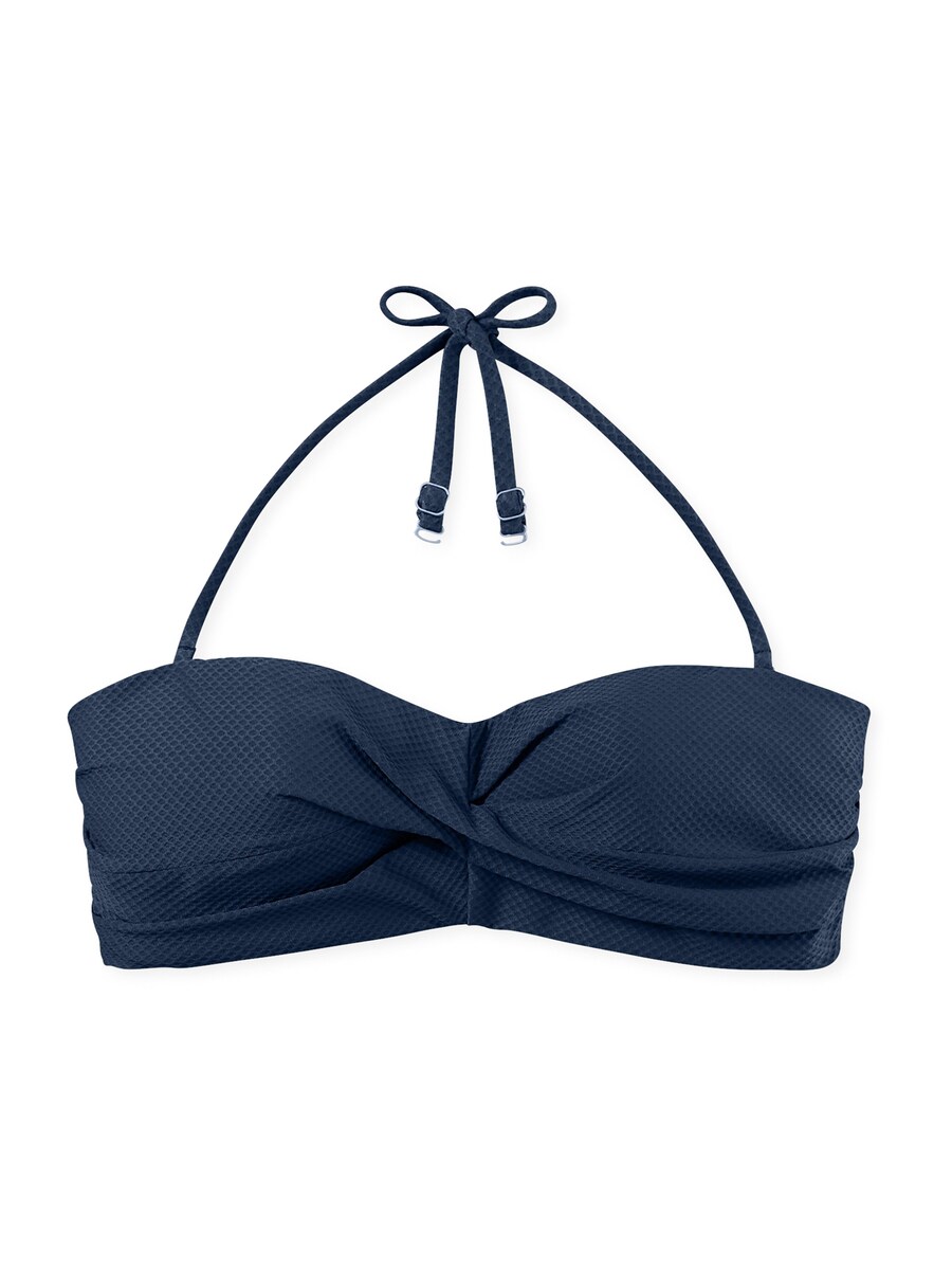 

Топ бикини без косточек SCHIESSER Mix & Match Swim, темно-синий