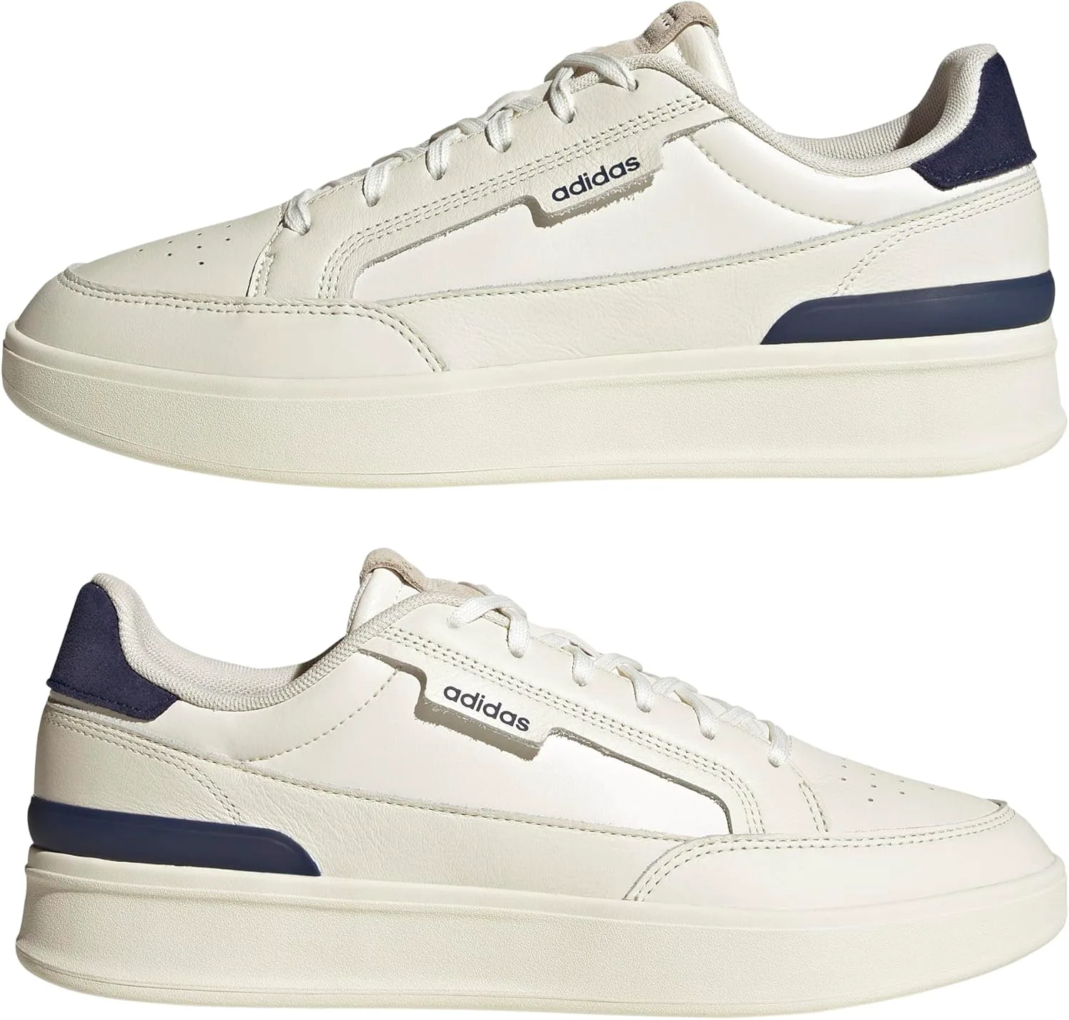 Мужские кроссовки Adidas Aspyre, белый/темно-синий/бежевый — фото 4